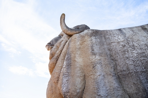 The Big Merino iconic australian tourist attraction in Goulburn - Australian Stock Image