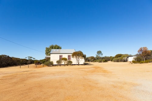 The community hall at Bonnie Rock - Australian Stock Image