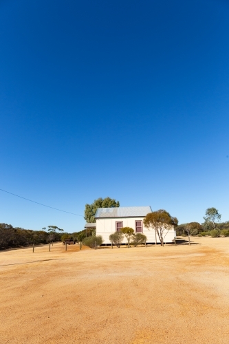 The community hall at Bonnie Rock - Australian Stock Image