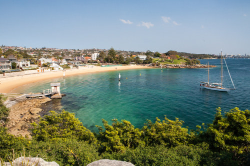 The exclusive Camp Cove near Watson's Bay in Sydney, Australia - Australian Stock Image