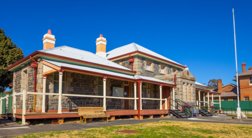 The Historic Glen Innes Courthouse - Australian Stock Image