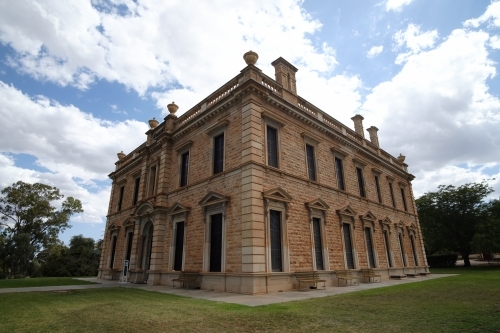 The historic Martindale Hall near Mintaro, South Australia