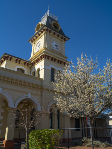 The historic post office in the main street Tenterfield in northern new south wales Australia - Australian Stock Image