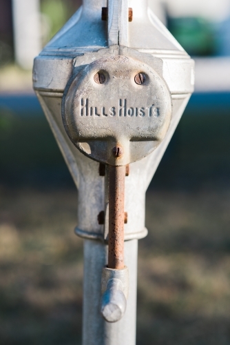 The Iconic Hills Hoist - Australian Stock Image