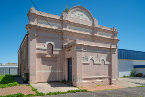 The old Band Hall in Orange, New South Wales, Australia - Australian Stock Image