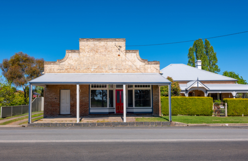 The old Butchers in Spring Hill, New South Wales, Australia - Australian Stock Image