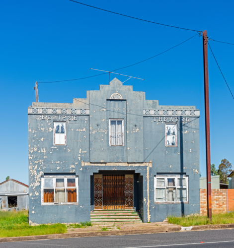 The old Eclipse Theatre in Deepwater, Northern New South Wales - Australian Stock Image