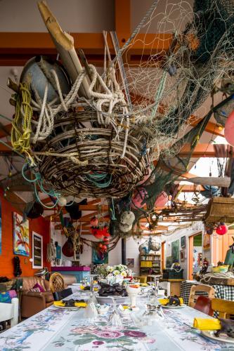 The restaurant with no food on King Island - Australian Stock Image