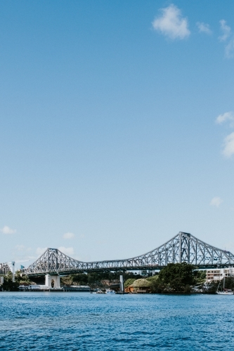 The Story Bridge over the Brisbane River - Australian Stock Image
