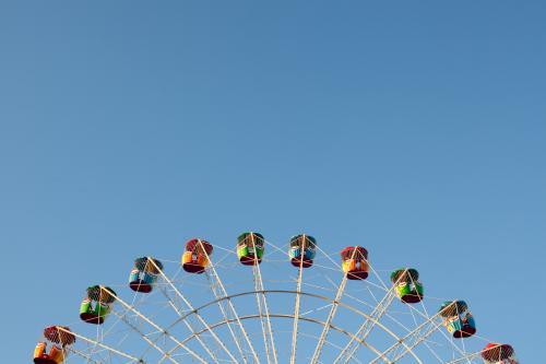 Top of the Ferris Wheel at Sydney Royal Easter Show