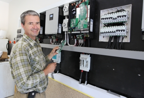 Tradesman at work - Australian Stock Image