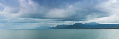 Tropical Storm Clouds Over Trinity Bay Port Douglas Queensland - Australian Stock Image