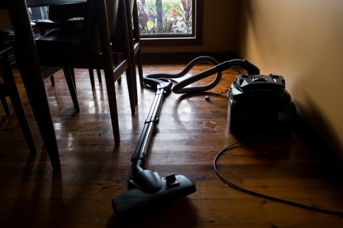 Vacuum on floor - Australian Stock Image