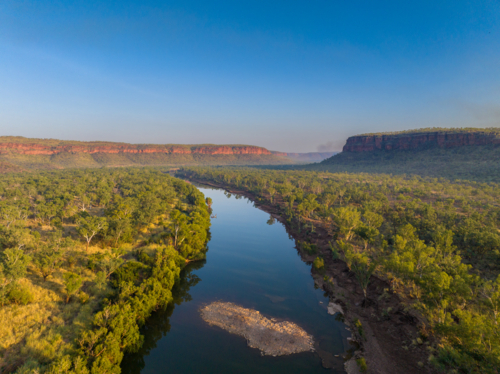Victoria River Northern Territory - Australian Stock Image