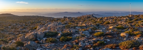 View from Mount Wellington, Tasmania - Australian Stock Image