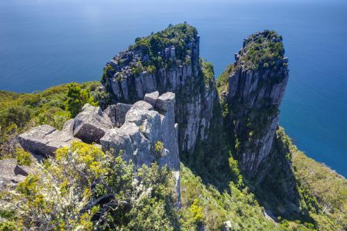 View from Mt Bishop and Clerk - Australian Stock Image