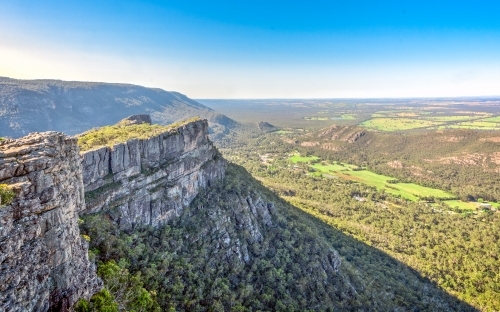 View from the Pinnacle point in Grampians, Victoria