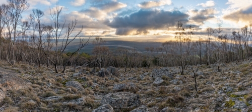 View from the top of Mount Macedon - Australian Stock Image
