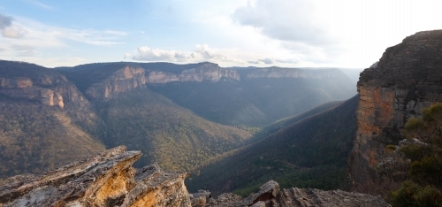 View of Blue Mountains - Australian Stock Image