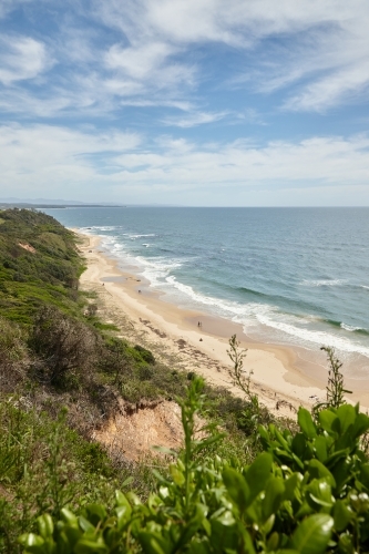 View of coastal headland - Australian Stock Image