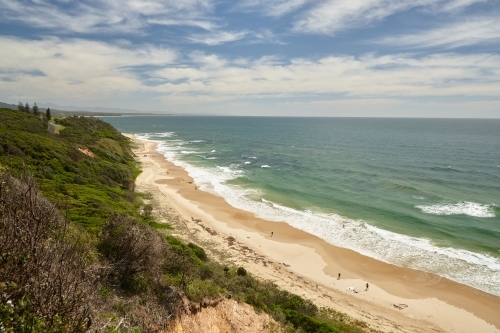View of coastal headland - Australian Stock Image