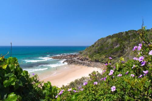View over Coolum Beach - Australian Stock Image