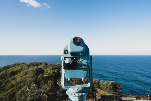 viewfinder at Byron Bay lookout