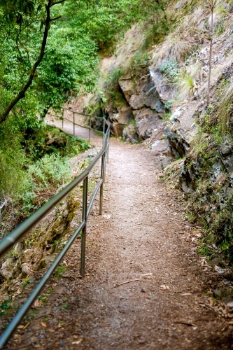 Walking pathways around Jenolan Caves - Australian Stock Image