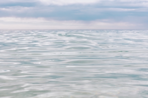 Water Ripples at Dusk - Australian Stock Image