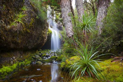 Waterfall Valley - Australian Stock Image