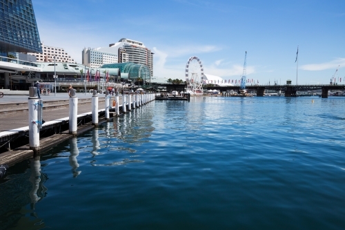 waterside precinct, horizontal - Australian Stock Image