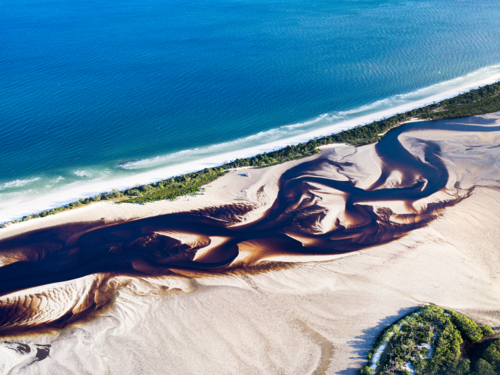 Wathumba aerial coastal landscape - Australian Stock Image