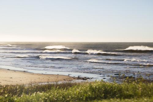 Waves on shore - Australian Stock Image