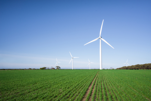 Wind Farm in South Australia - Australian Stock Image