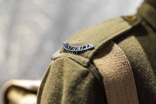World War One Australian Imperial Force dress jacket Uniform - Australian Stock Image