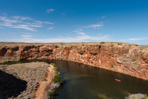 Yardie Creek Gorge in WA - Australian Stock Image