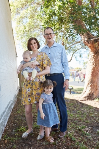 Young family - Australian Stock Image