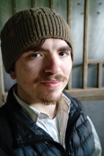 Young Man with a Beanie - Australian Stock Image